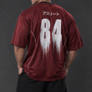 Áo Degrey Jersey Mesh Fabric DRIP RED - JERMESHDRIP